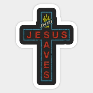 Jesus Saves 1914 Sticker
